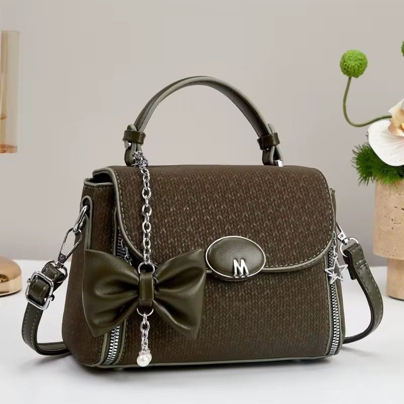 Sac à main avec bandoulière simple et fermeture à glissière