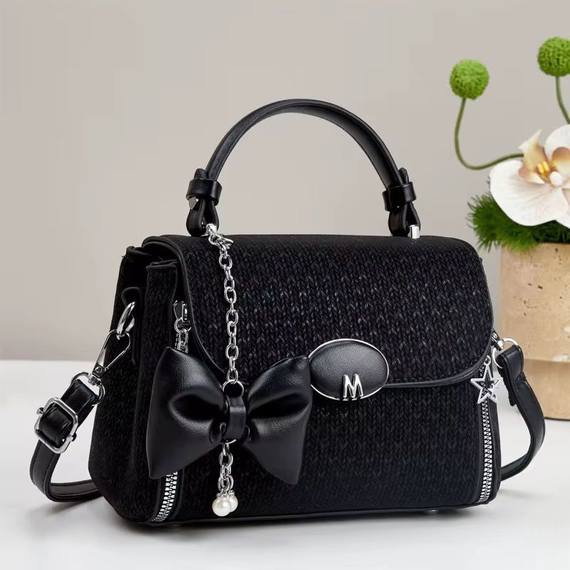 Sac à main avec bandoulière simple et fermeture à glissière