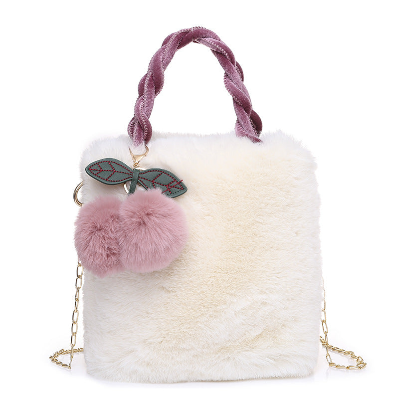 Sac en peluche grande capacité